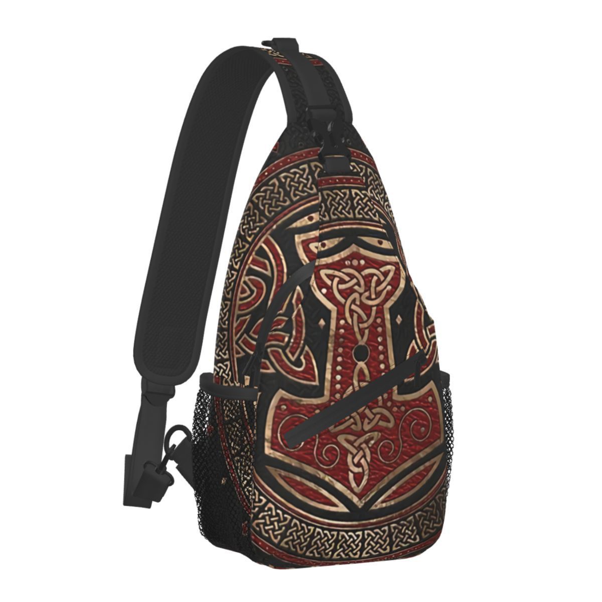 Norse Mythology Viking Crossbody Bag Sports Tree Of Life