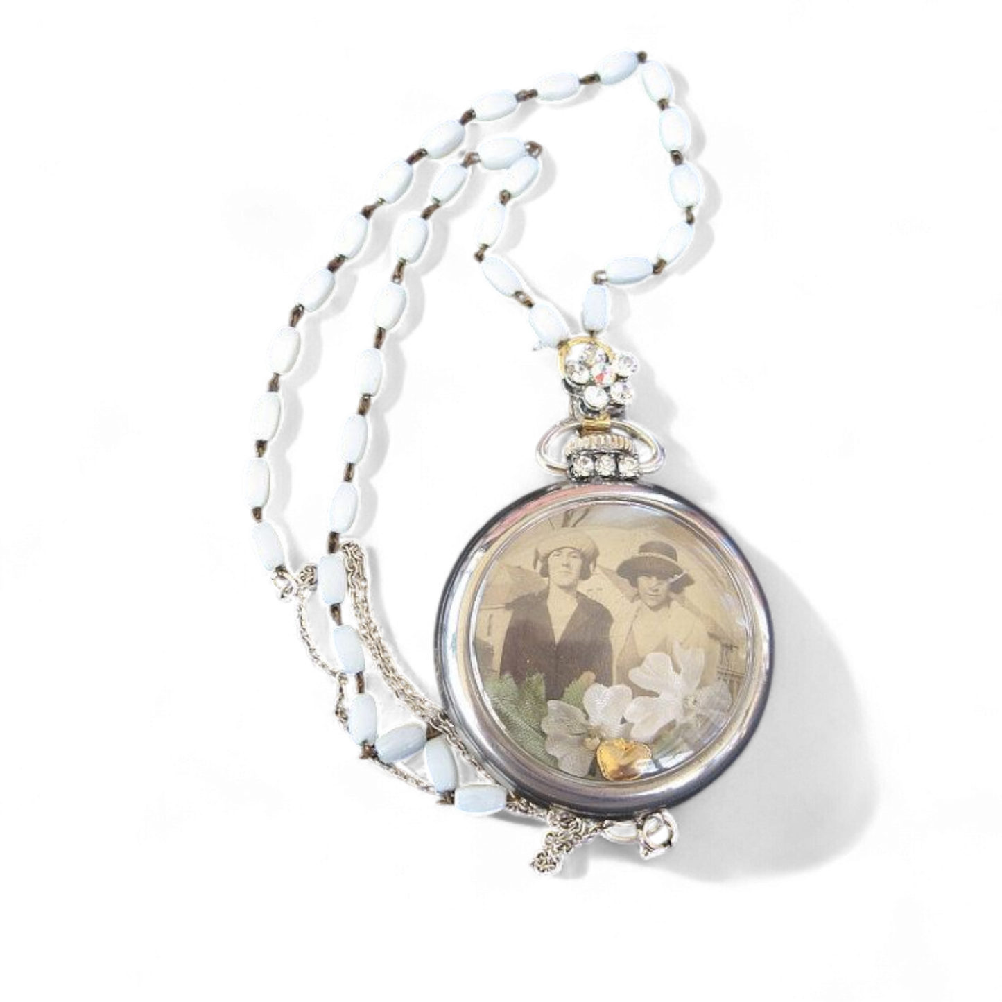 Rannekello kaulakoru vintage steampunk
