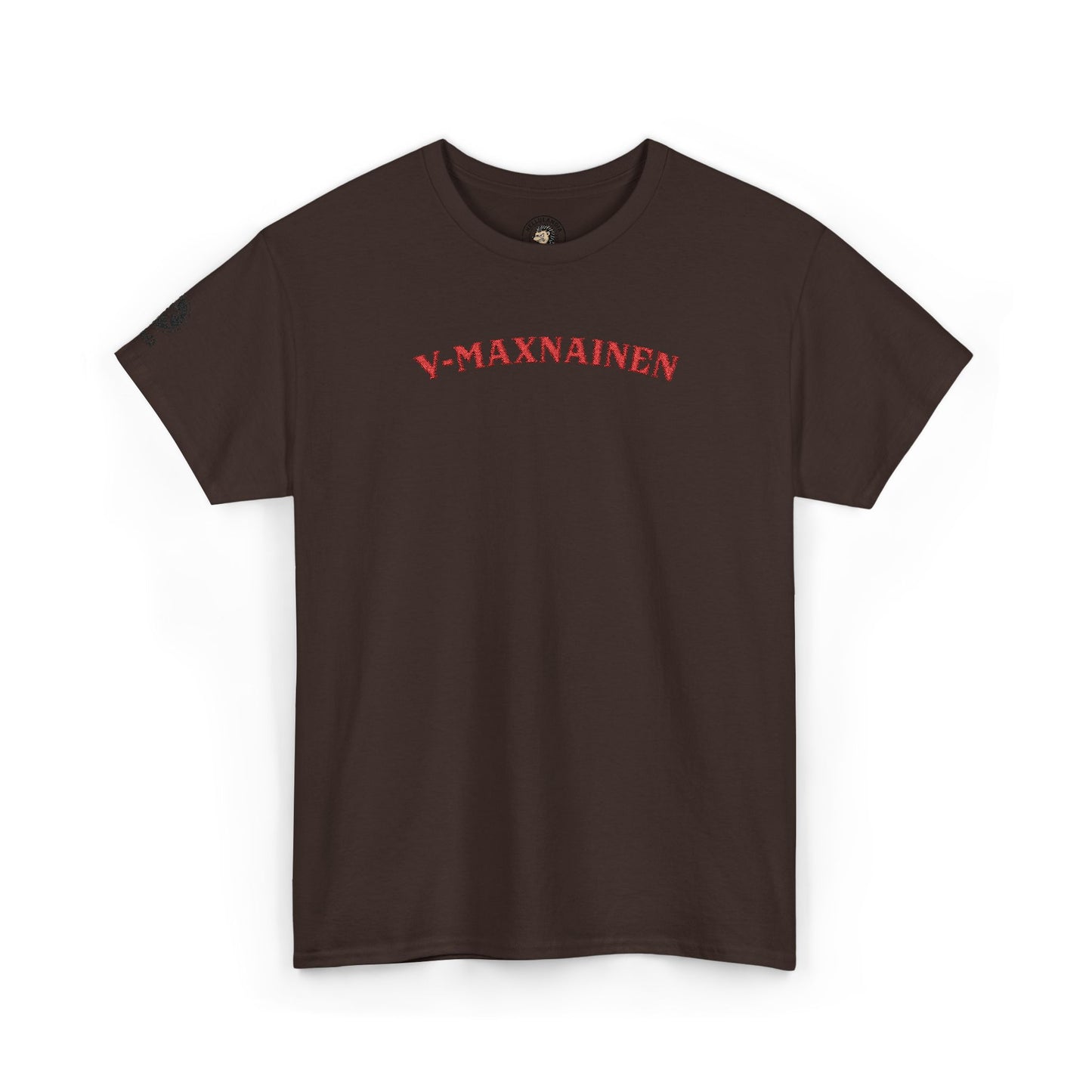 v-maxnainen Graphic Tee — Retro Script biker Lover T-Shirt