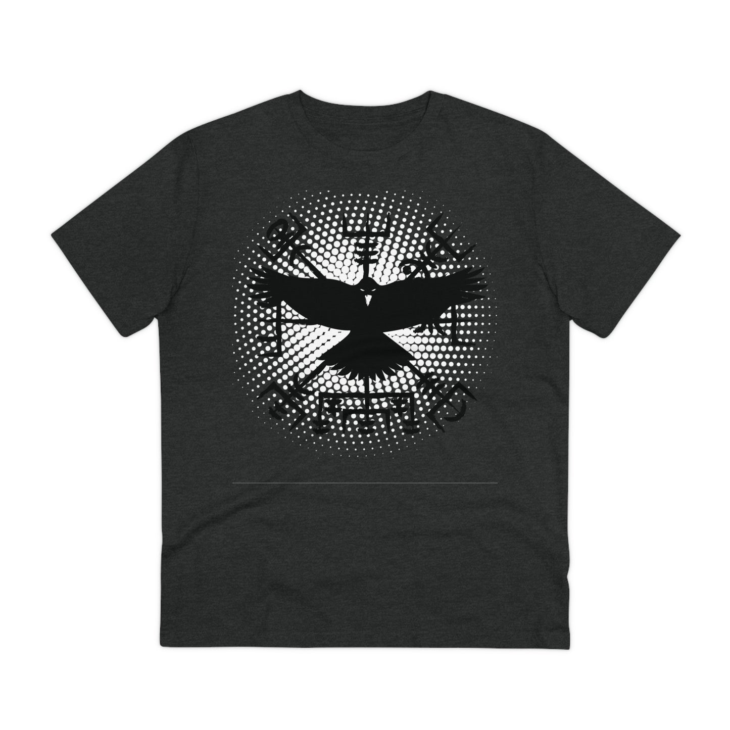 T-shirt unisex eco cotton - vegvisir and raven