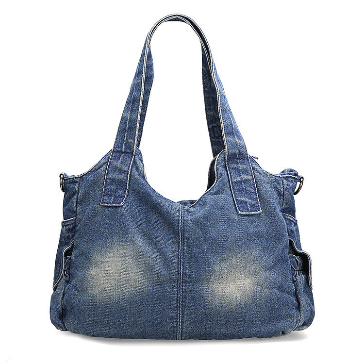 Leisure Fashion Big Bag Denim Bag Shoulder Bag Handbag