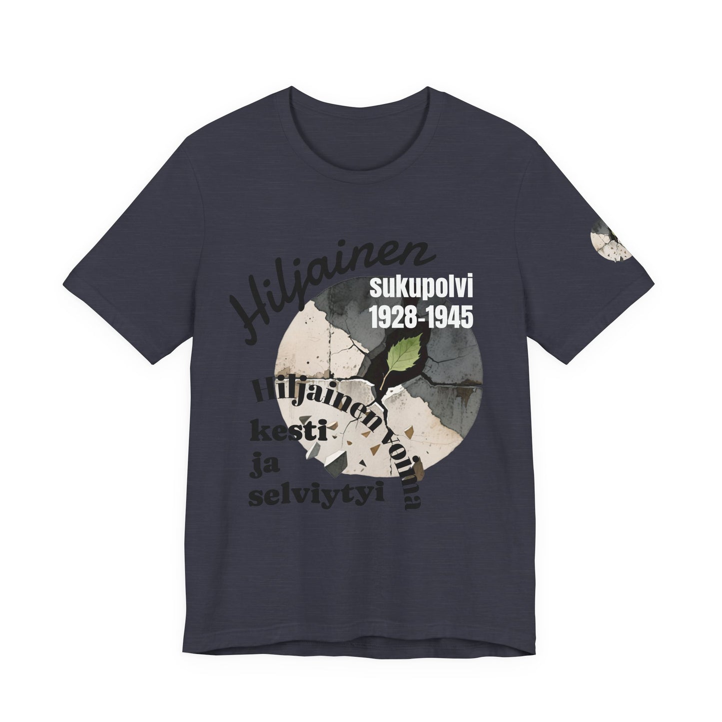 hiljainen sukupolvi silent gen  Unisex Jersey Short Sleeve Tee