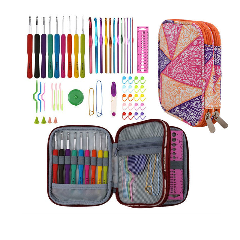 virkkuukoukkusetti käsityösetti