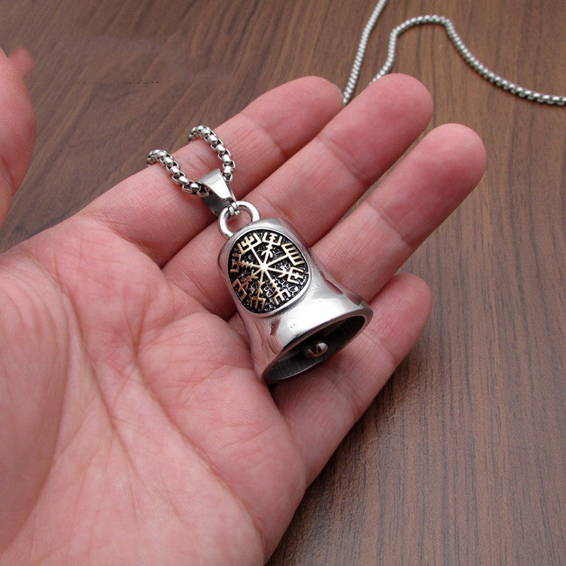 Nordic Totem Compass Pendant