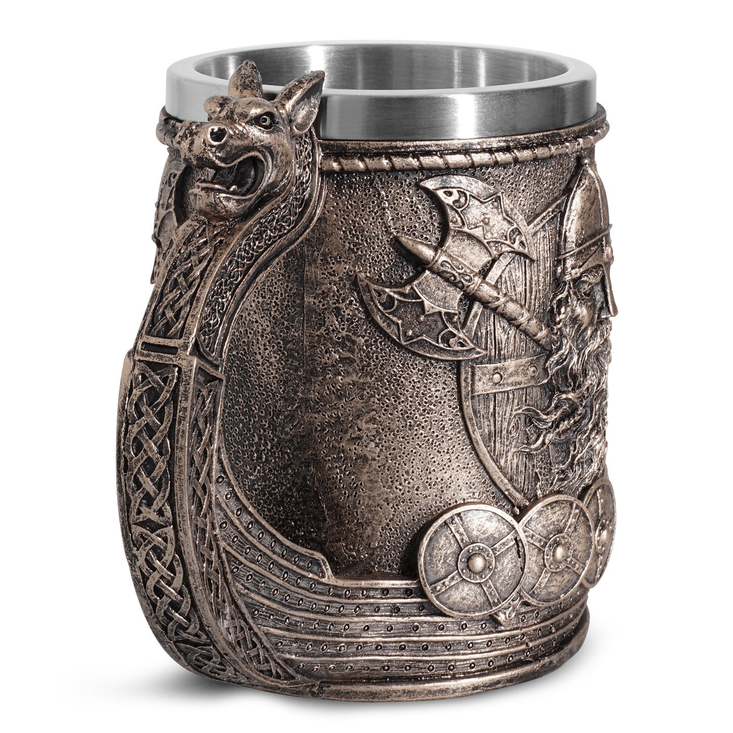 Skull and Viking Wine mug