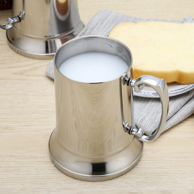 304 Stainless steel double-layer beer mug