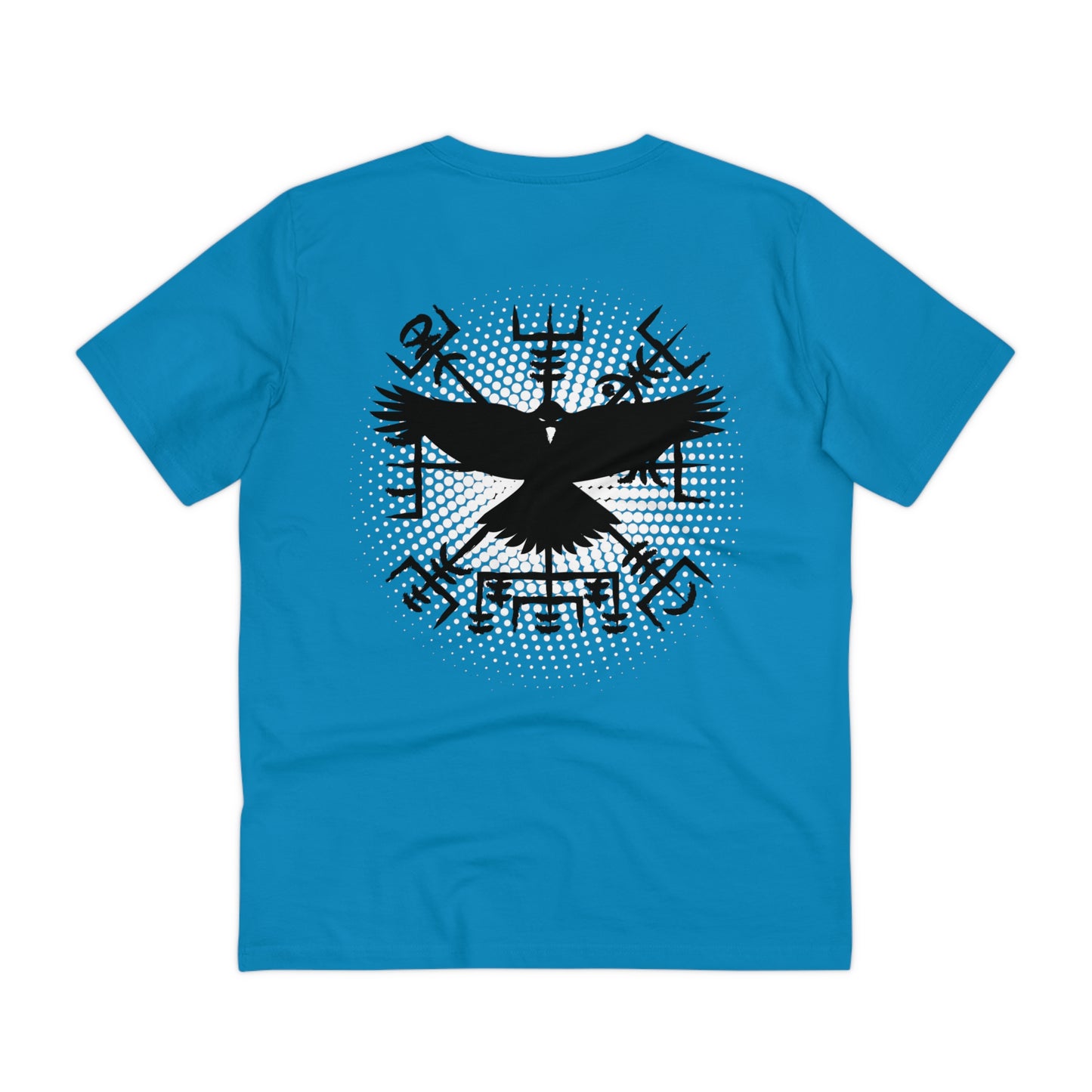 T-shirt unisex eco cotton - vegvisir and raven