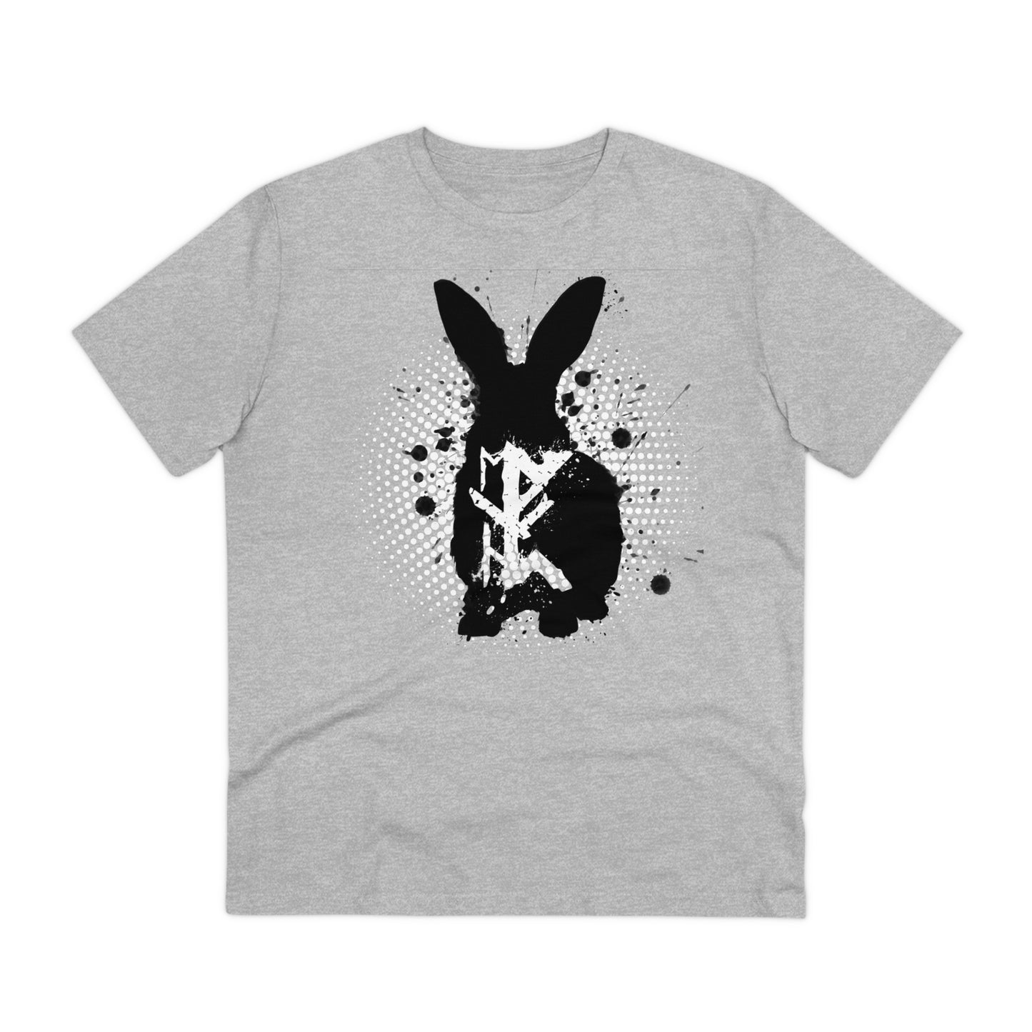 T-shirt unisex eco cotton - rabbit binding halter