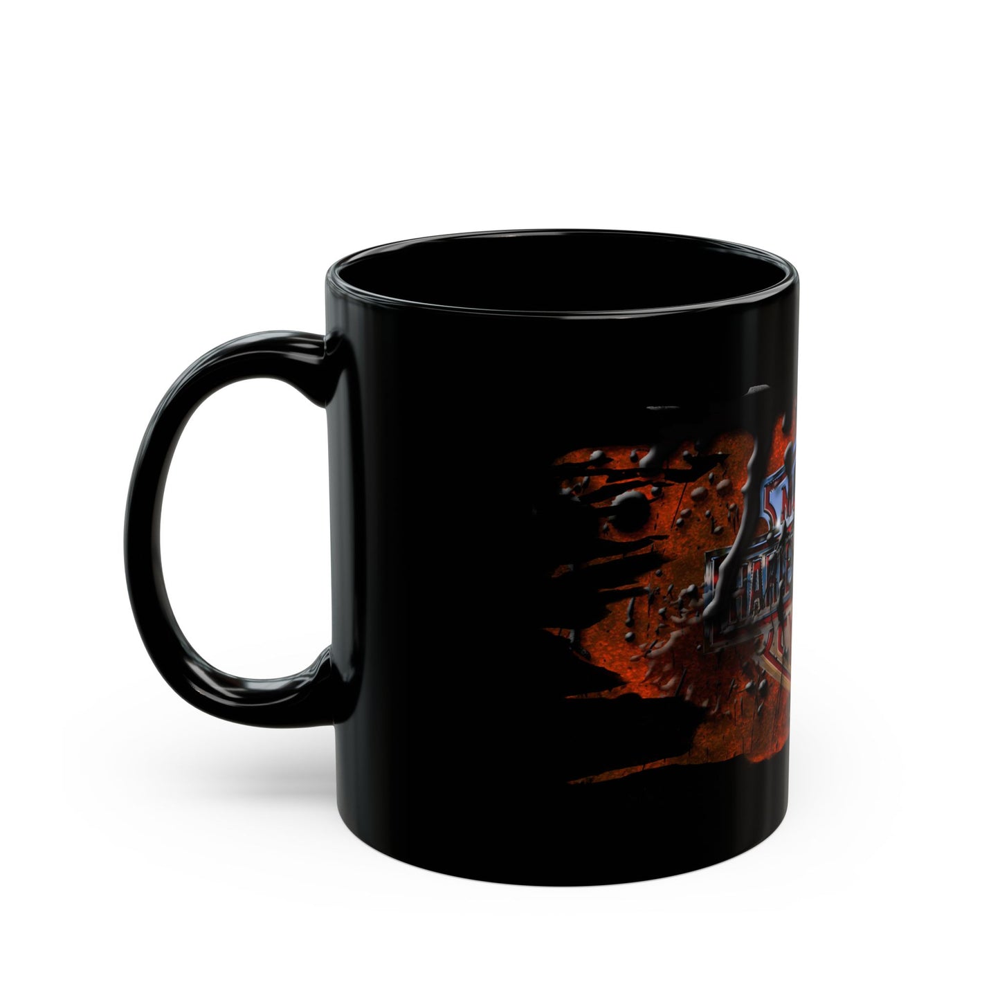 Black Harley-Davidson Mug (11oz )