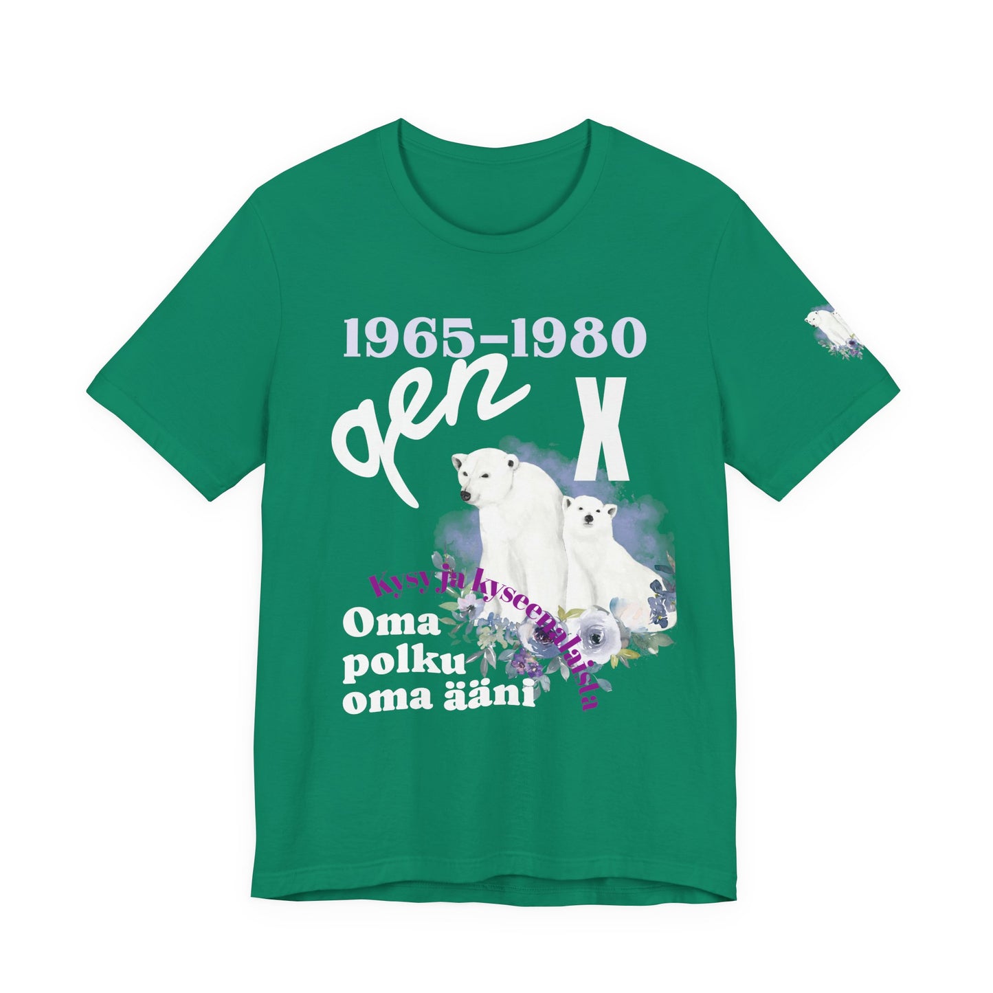 gen x jääkarhu  Unisex Jersey Short Sleeve Tee