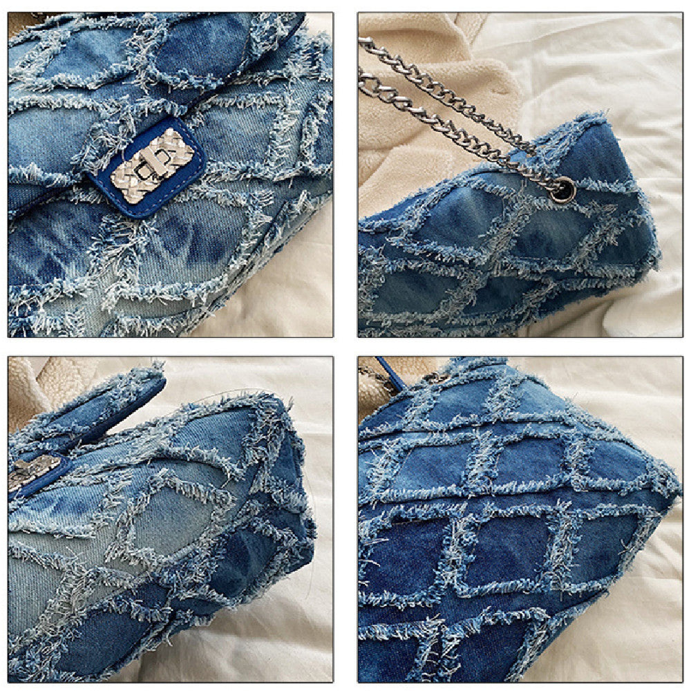 New Women's Denim Shoulder Bag