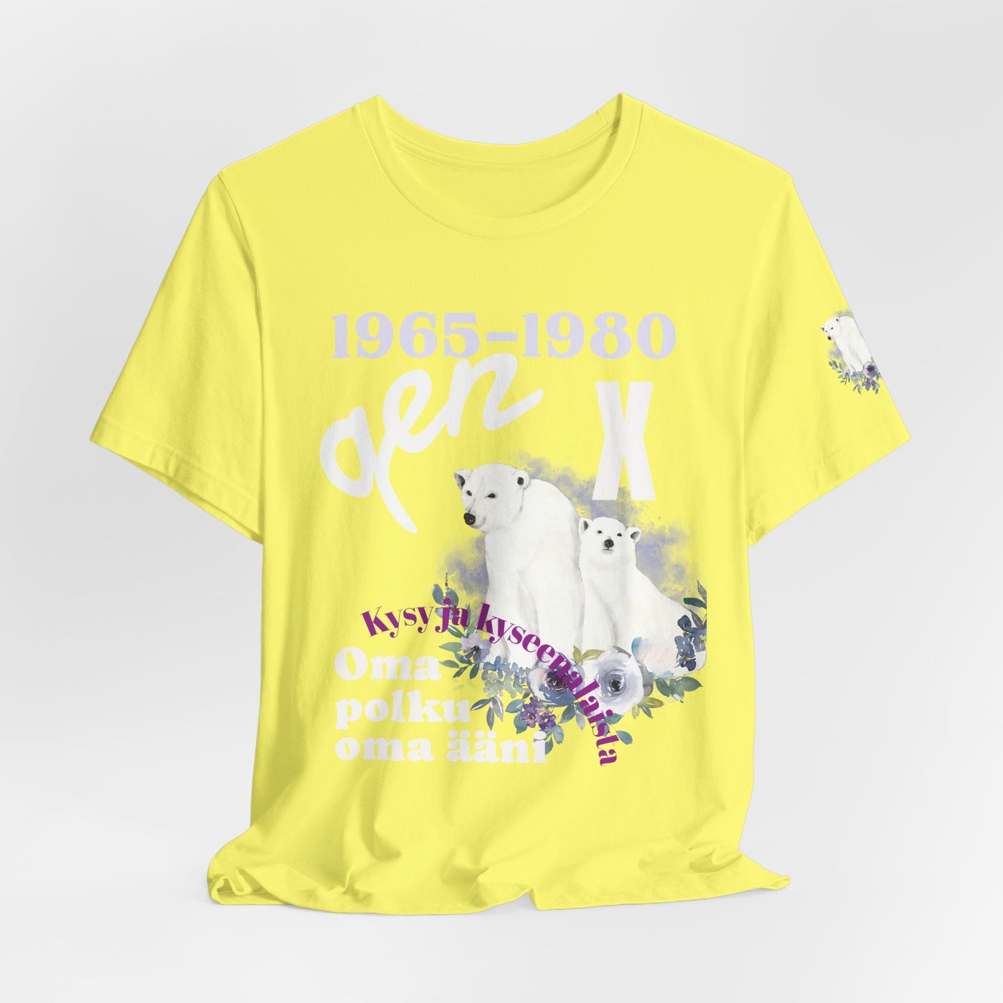 gen x jääkarhu  Unisex Jersey Short Sleeve Tee