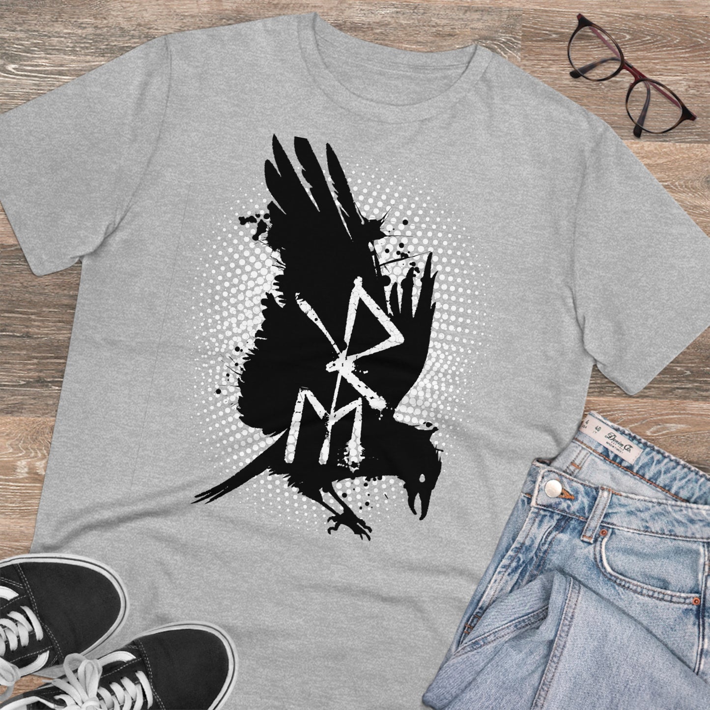 T-shirt unisex eco cotton - eyes of odin