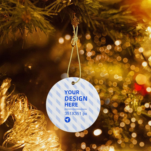 Customizable Hanging Christmas Decoration