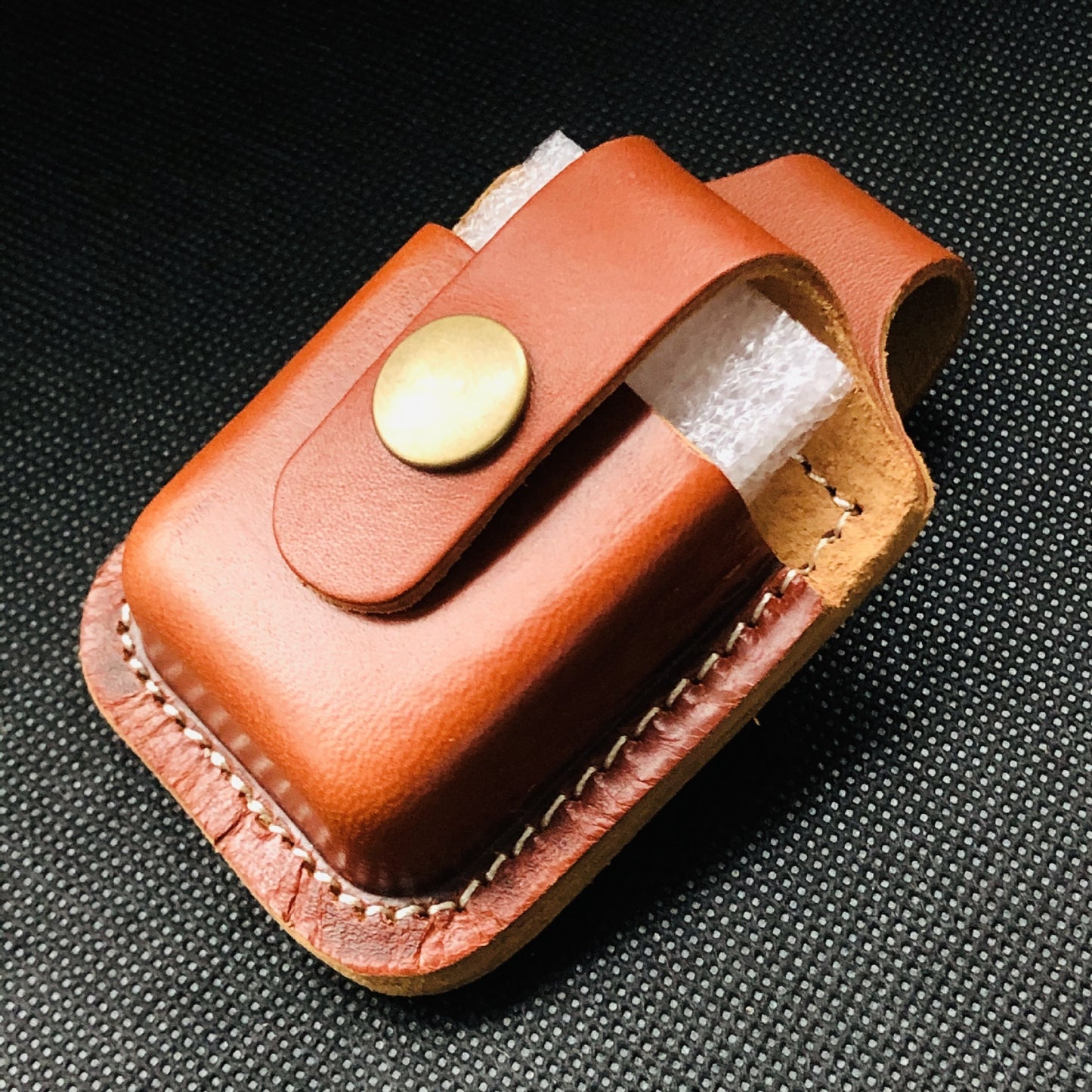 Kerosene Lighter Leather Handmade Personality Leather Case