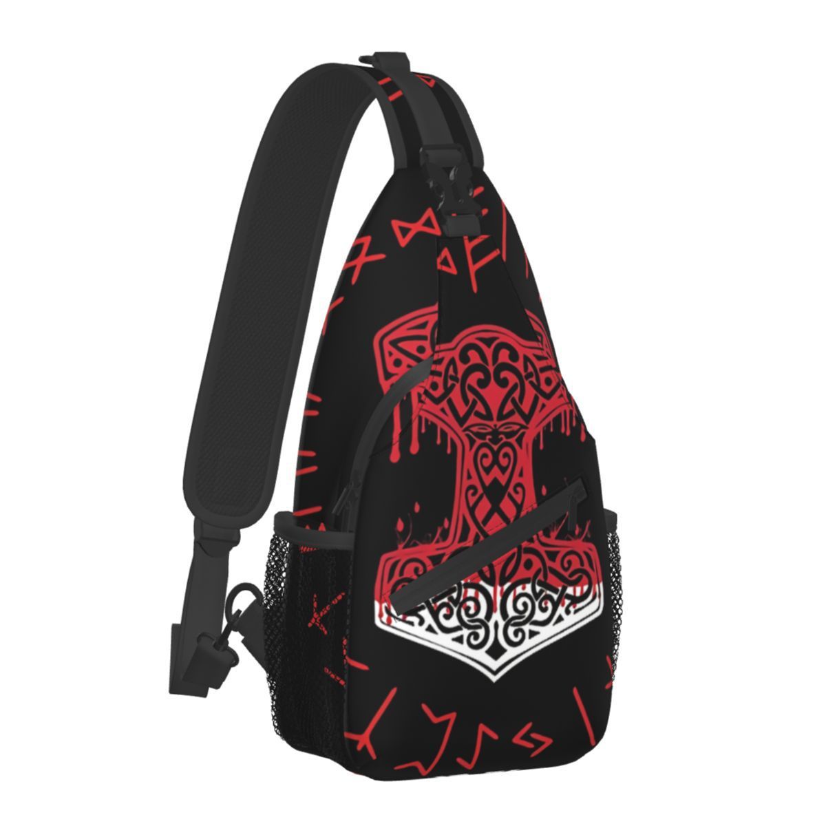 Norse Mythology Viking Crossbody Bag Sports Tree Of Life