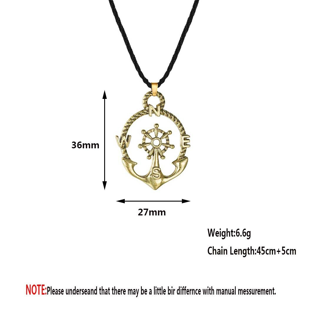 Navigation Compass Pendant