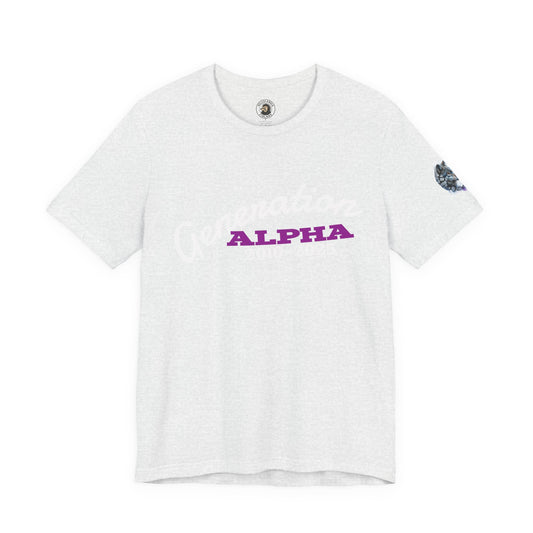 Generation Alpha T‑Shirt — "generation ALPHA" Graphic Tee