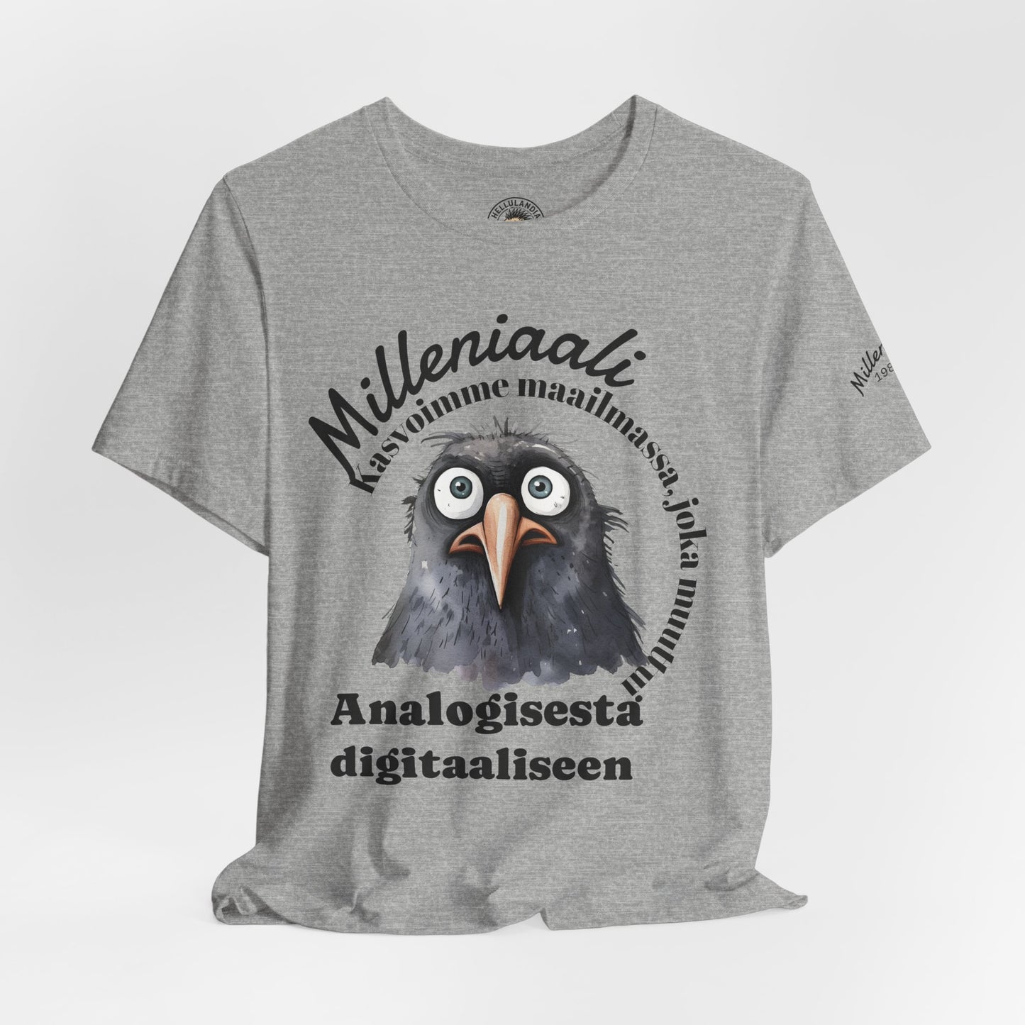 Korppi Milleniaalit Gen T-Shirt — Finnish Graphic Tee