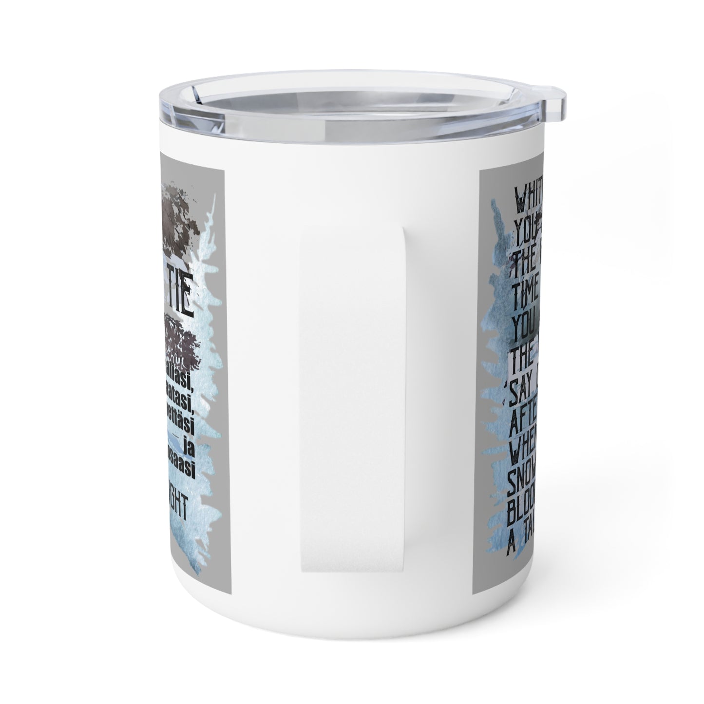 Insulated coffee mug made of steel - Simo Häyhä