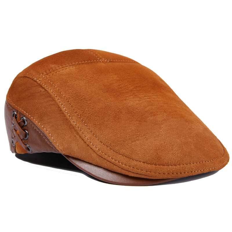 Men's Cowhide Leather Hat