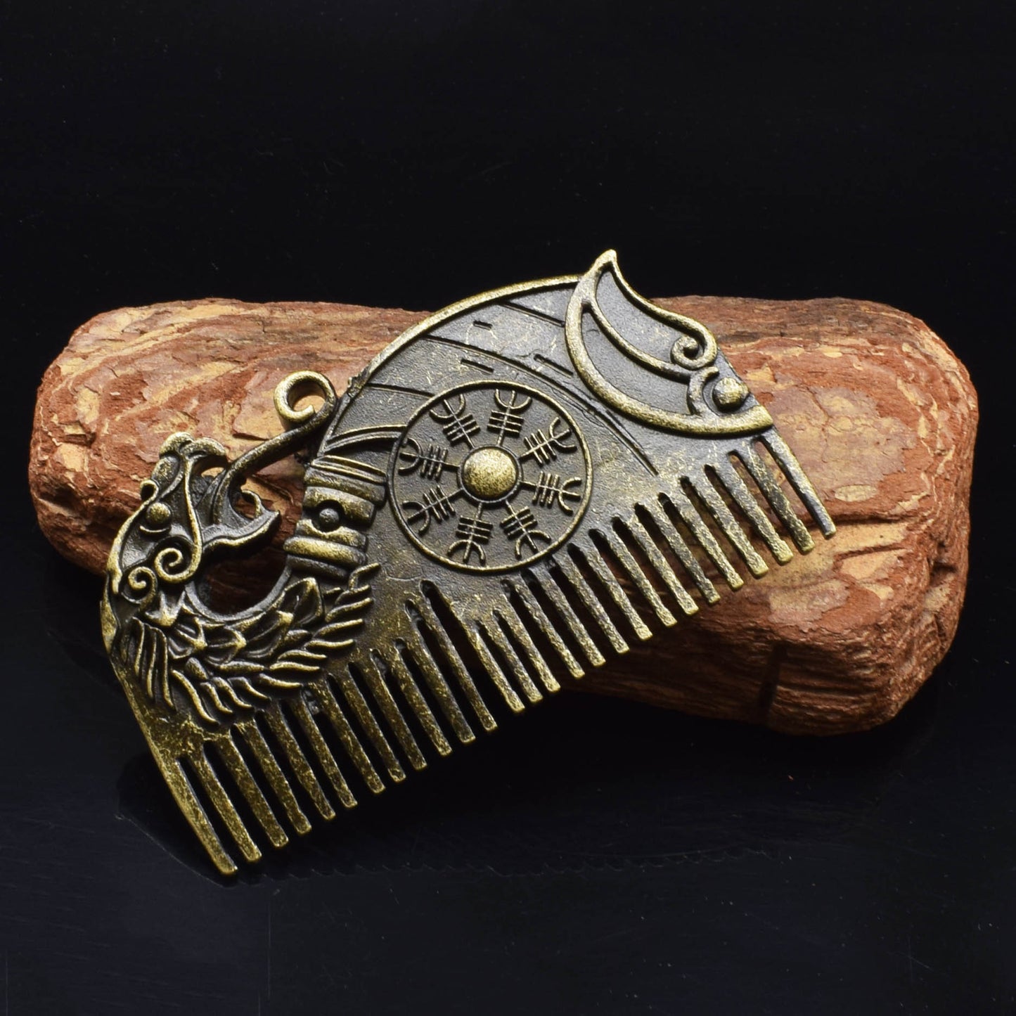 Stainless Steel Nordic Viking Comb