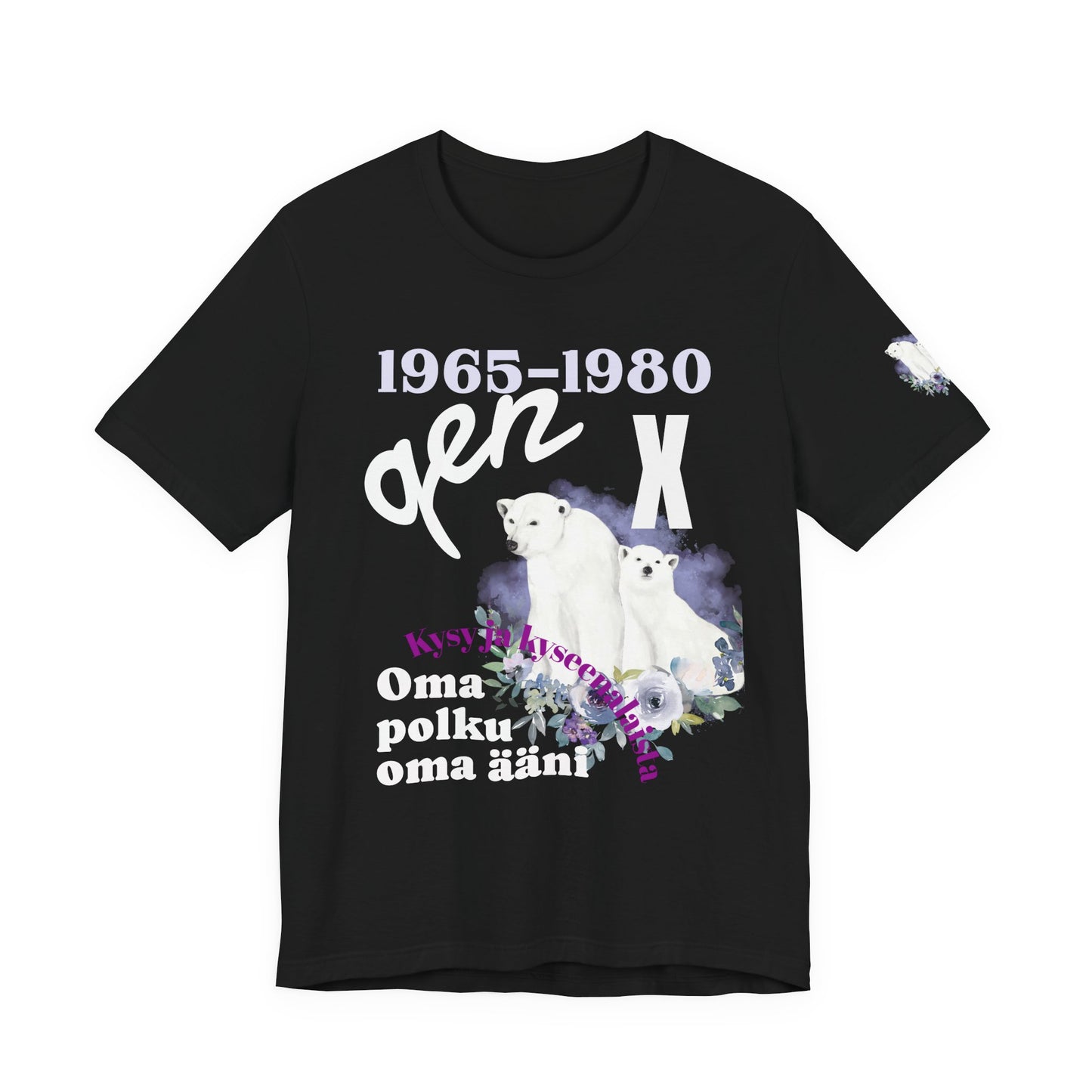 gen x jääkarhu  Unisex Jersey Short Sleeve Tee