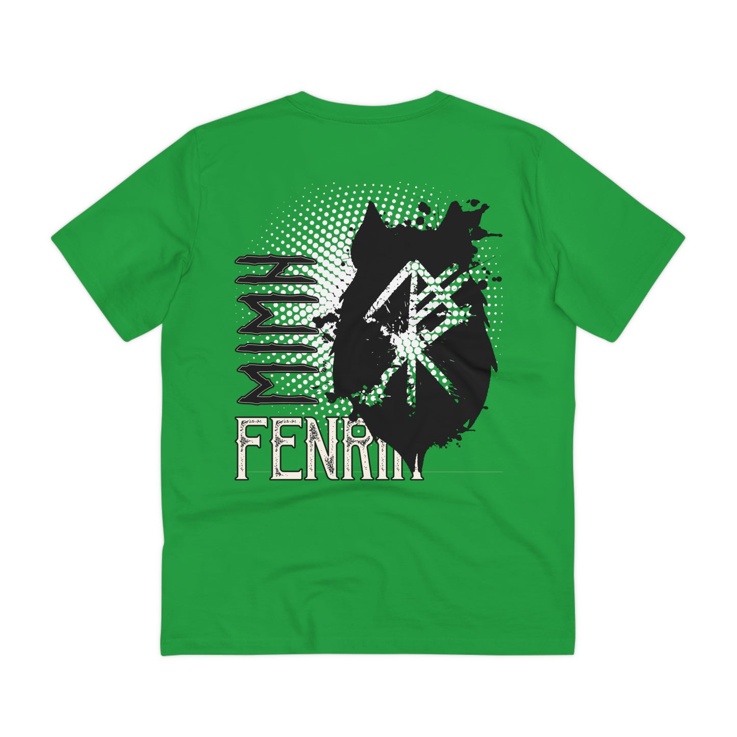 T-shirt unisex eco cotton - wolf Fenrir