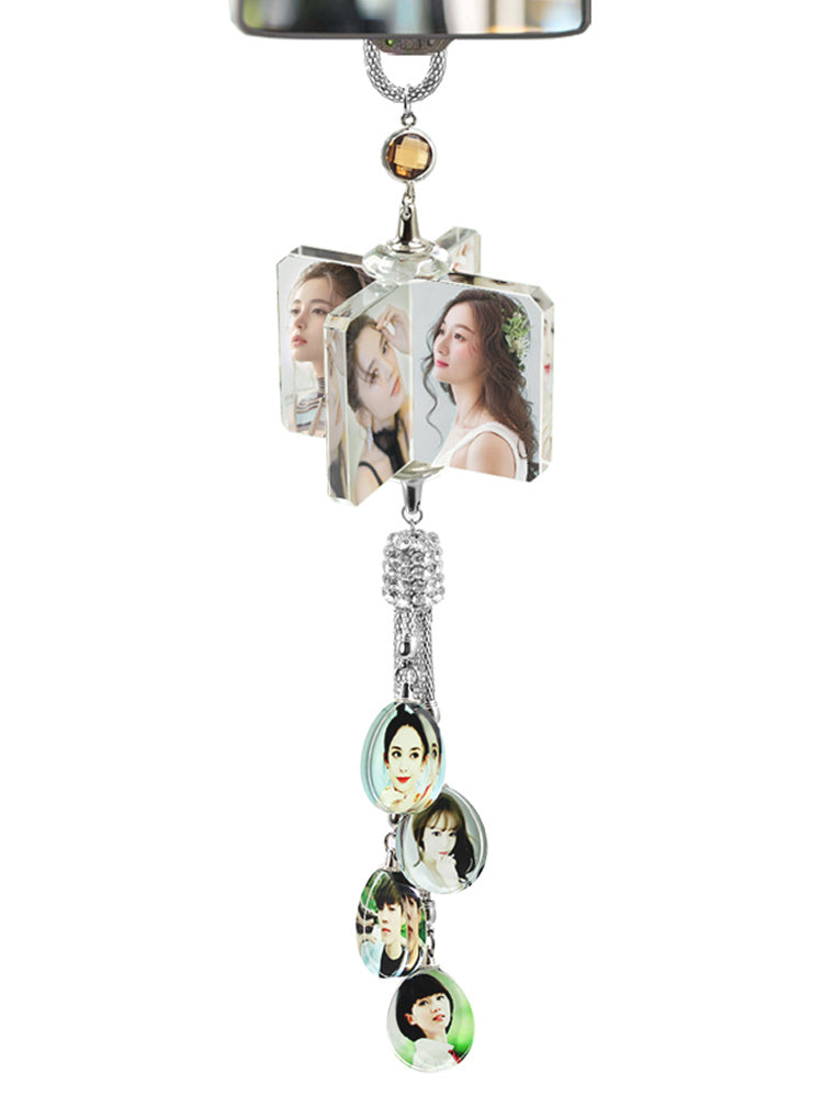 Customize your own Car Interior Decoration: Personalized Crystal Pendant