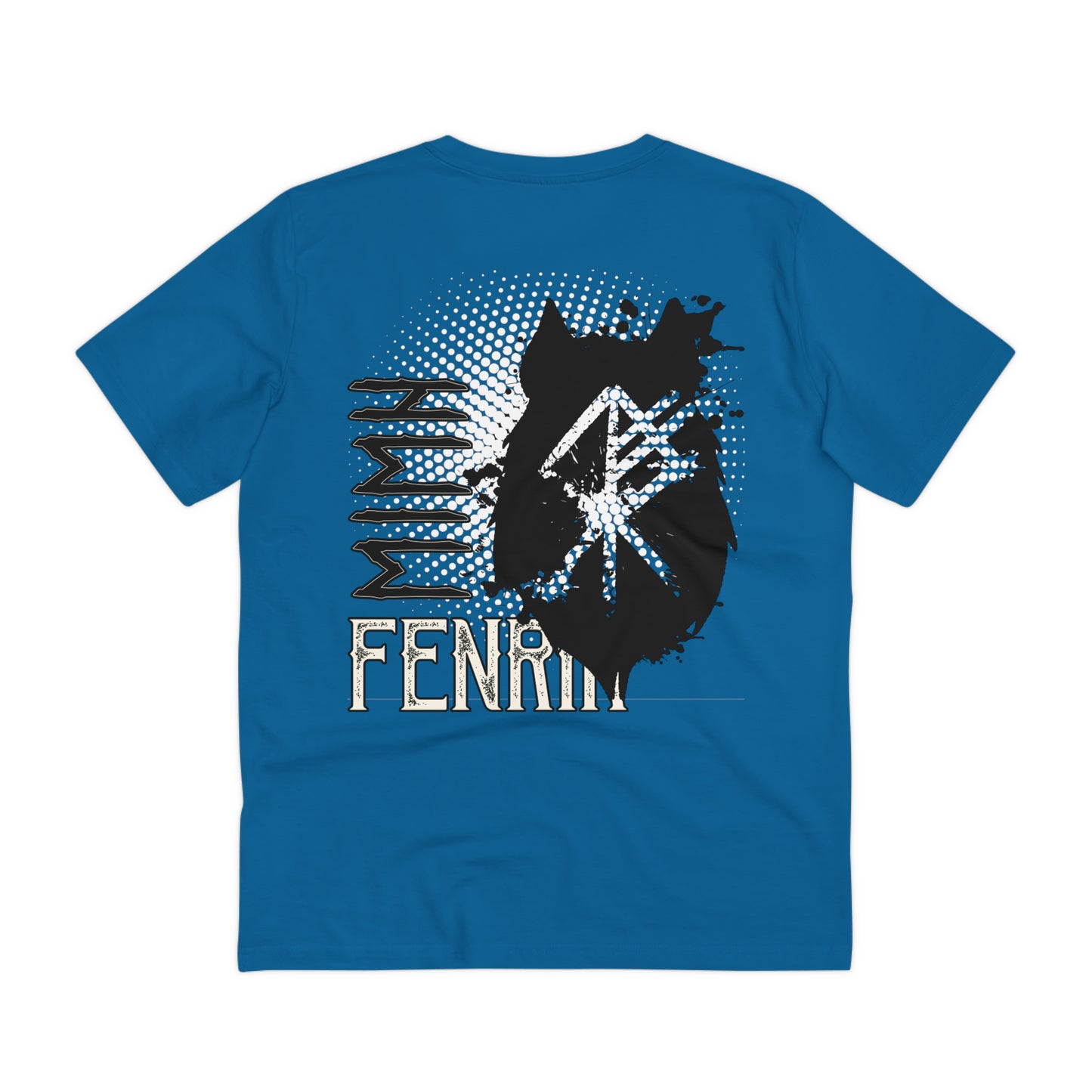 T-shirt unisex eco cotton - wolf Fenrir