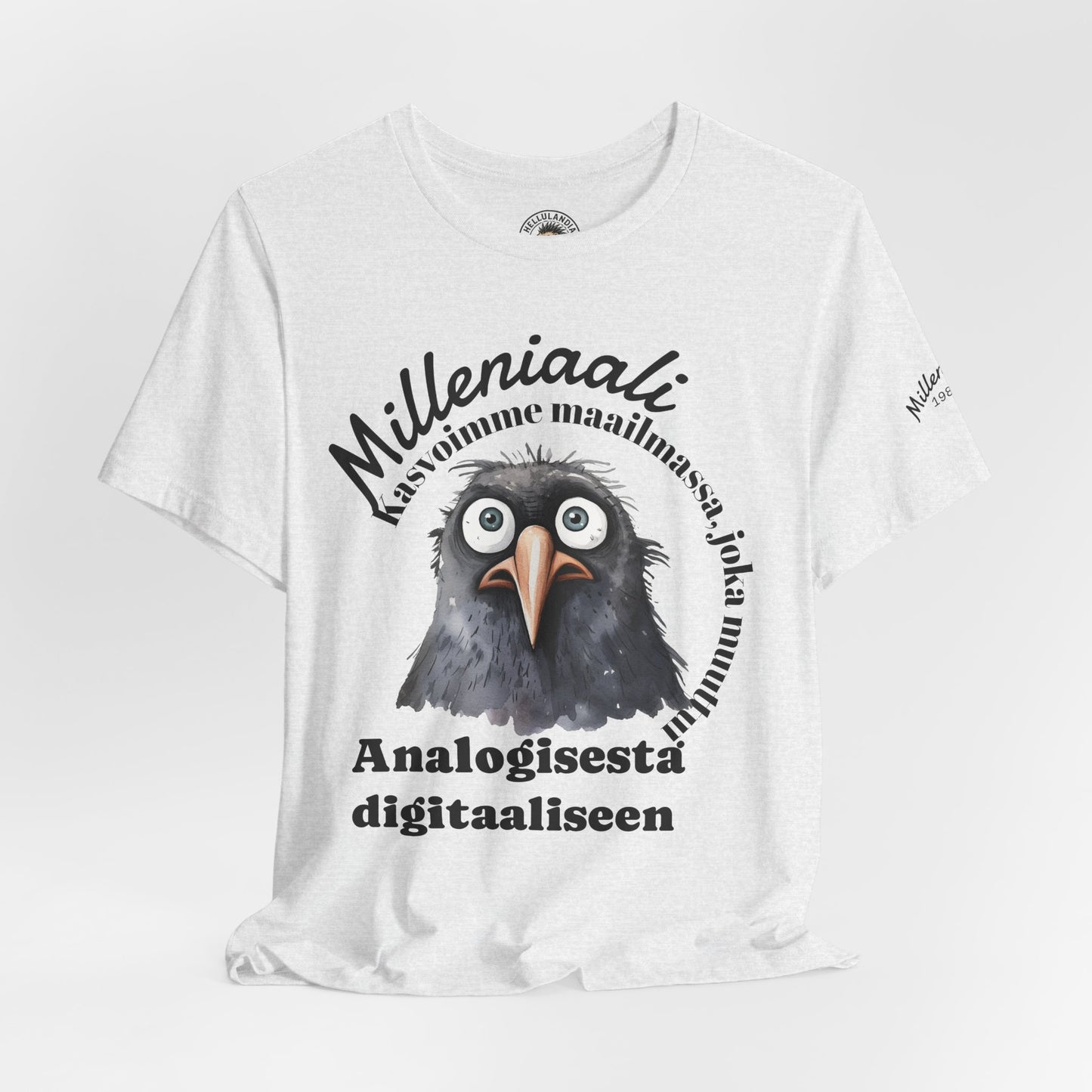 Korppi Milleniaalit Gen T-Shirt — Finnish Graphic Tee