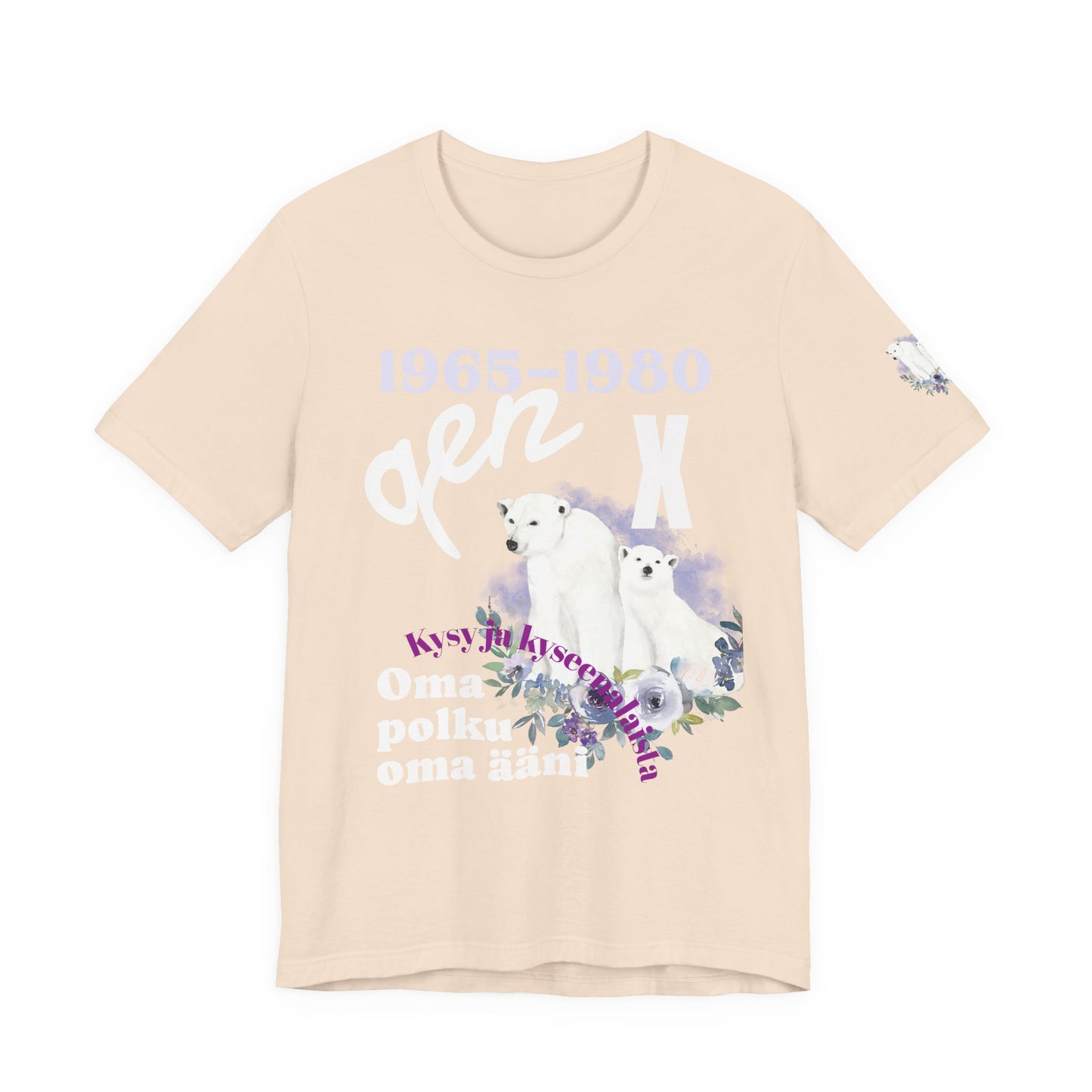 gen x jääkarhu  Unisex Jersey Short Sleeve Tee