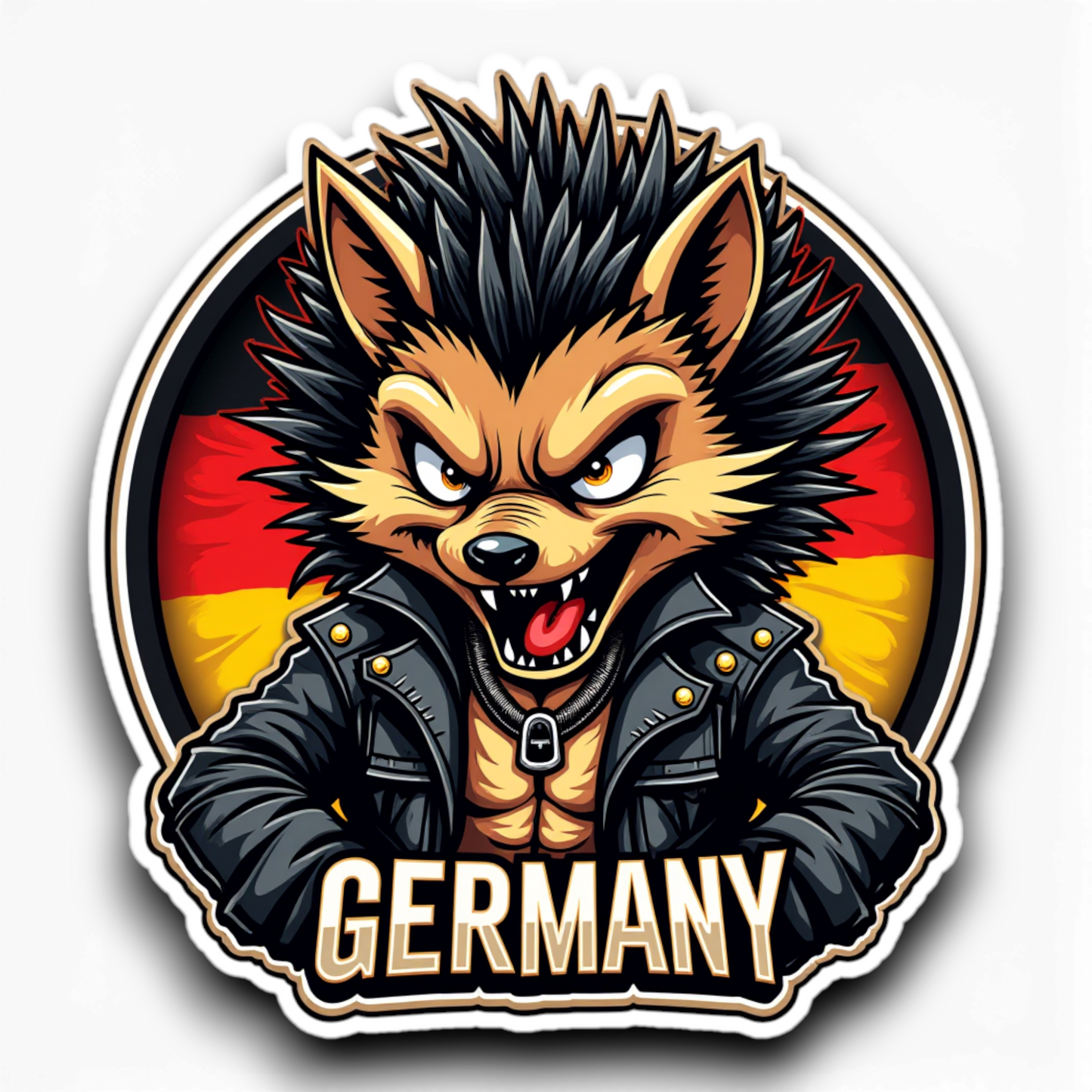 Hellualndian siili maailmalla: Jääkaappimagneetti tai pinssi