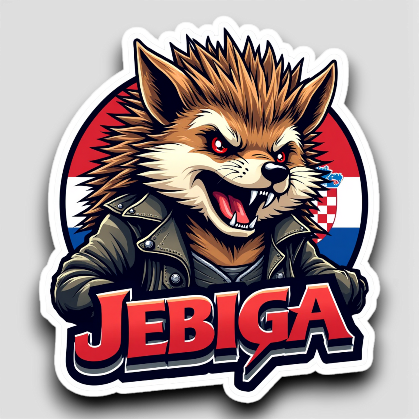 Hellualndian siili maailmalla: Jääkaappimagneetti tai pinssi