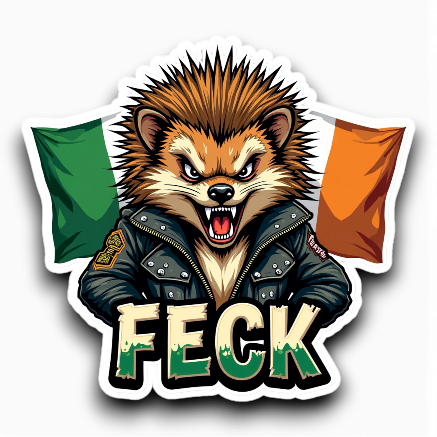 Hellualndian siili maailmalla: Jääkaappimagneetti tai pinssi