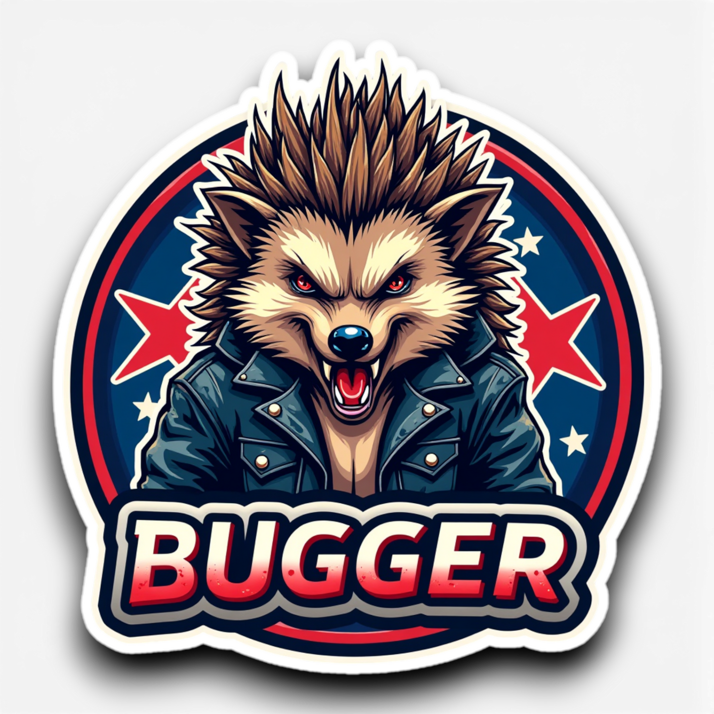 Hellualndian siili maailmalla: Jääkaappimagneetti tai pinssi