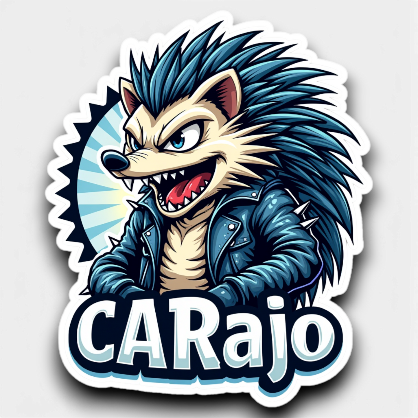 Hellualndian siili maailmalla: Jääkaappimagneetti tai pinssi