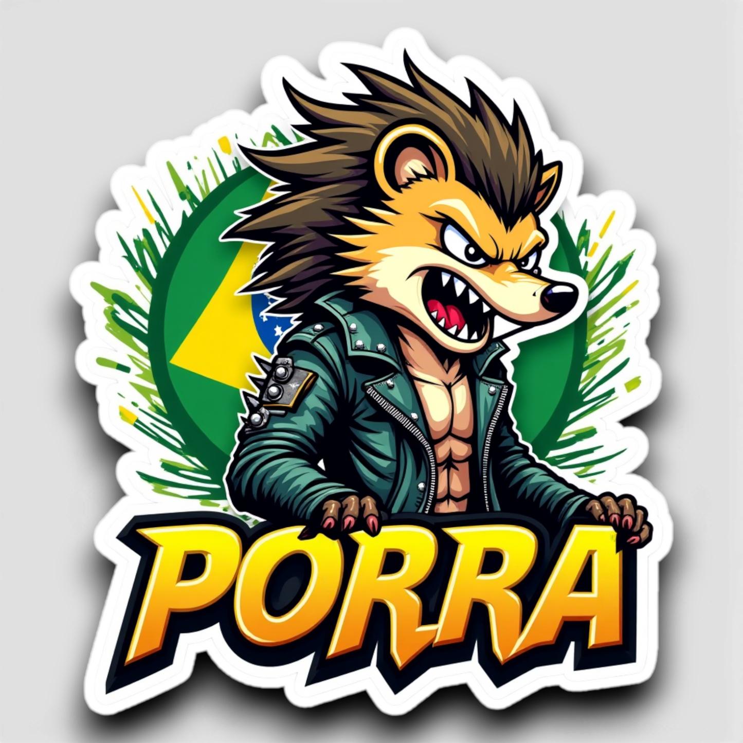 Hellualndian siili maailmalla: Jääkaappimagneetti tai pinssi