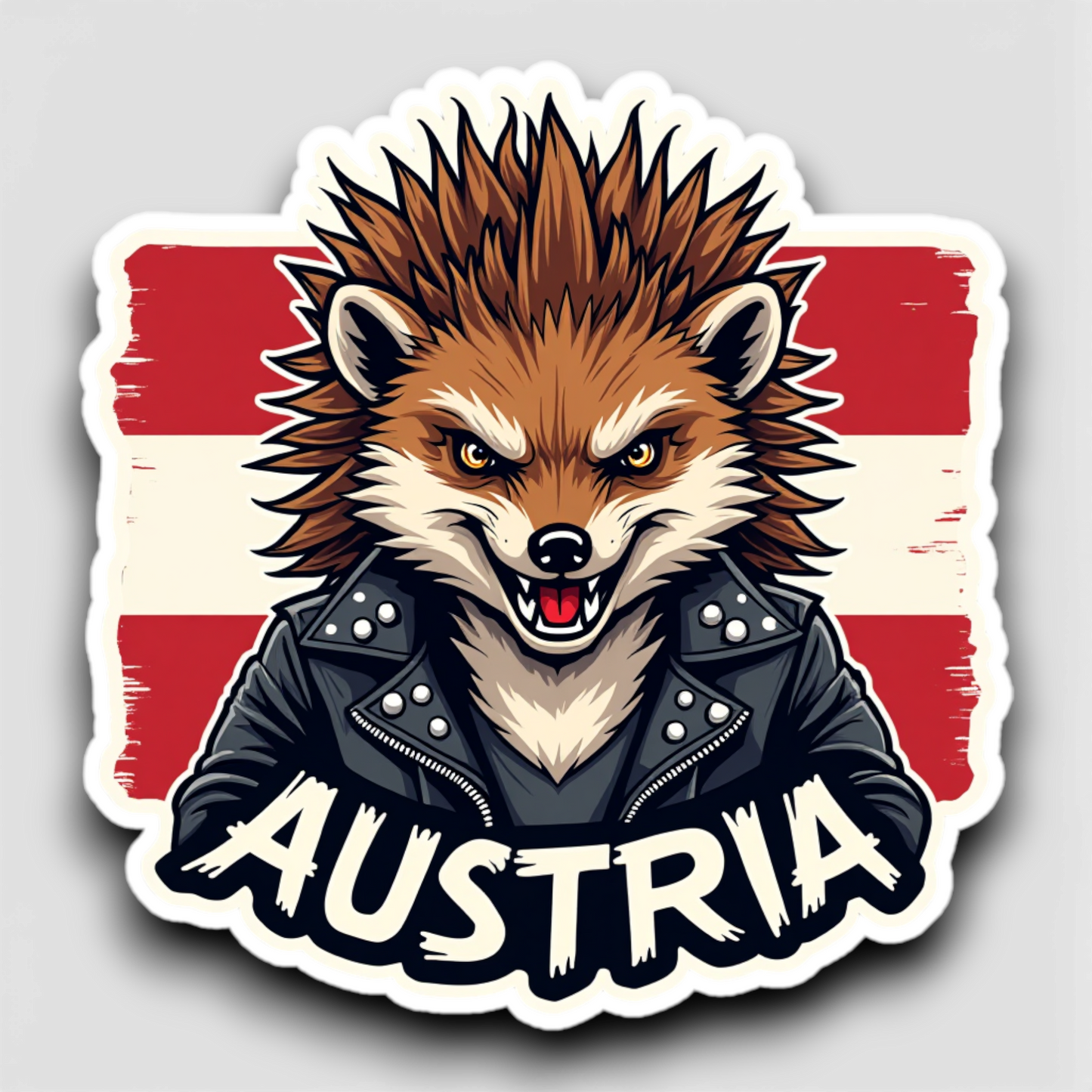 Hellualndian siili maailmalla: Jääkaappimagneetti tai pinssi