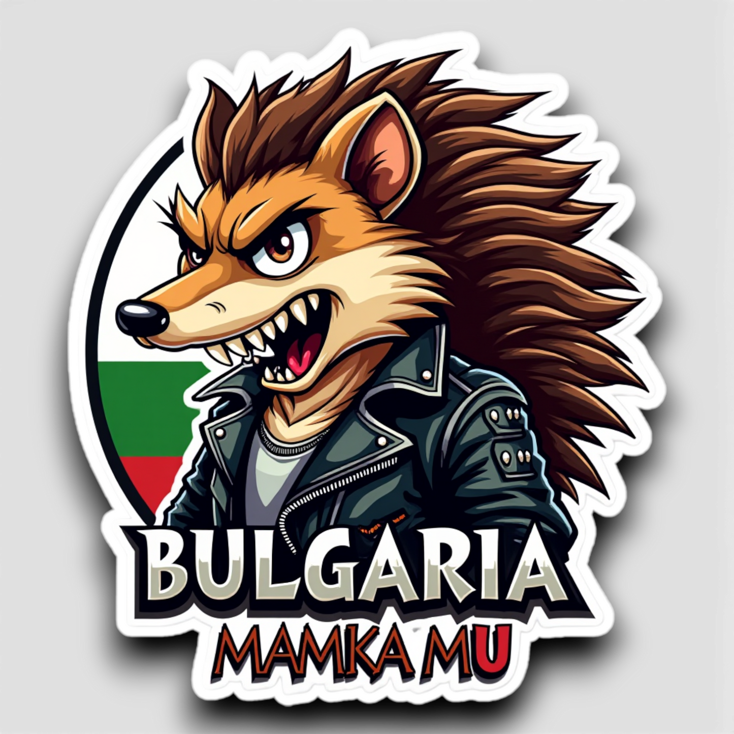 Hellualndian siili maailmalla: Jääkaappimagneetti tai pinssi