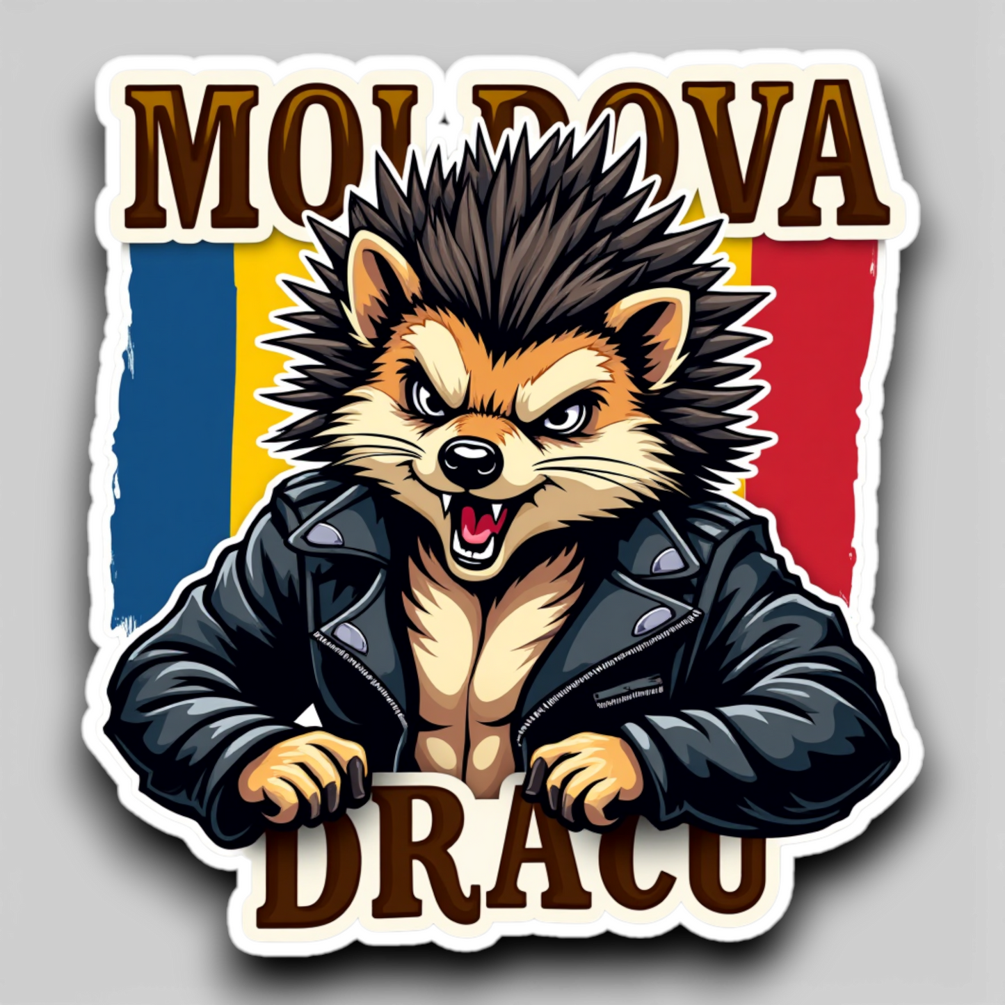 Hellualndian siili maailmalla: Jääkaappimagneetti tai pinssi