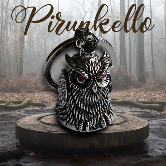 Pirunkello - Motoristin suojakello: huuhkajan varjo