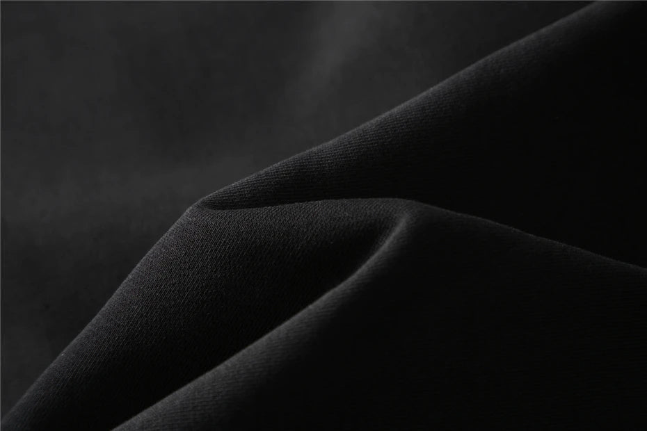 Raju ja musta Vetoketjuhuppari Miehille Iso Kokoon 10XL