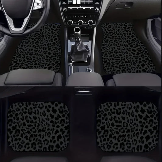 Leopardikuvioiset Auton Lattiamatot
