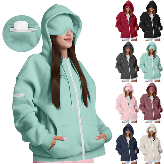 Räyhäkäs Unimörkö Huppari Silmäläpällä