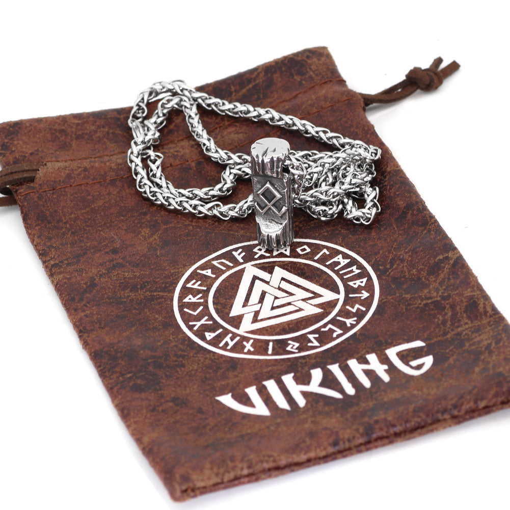 VIKING FORCE  Men's Odin Tree Of Life Pendant