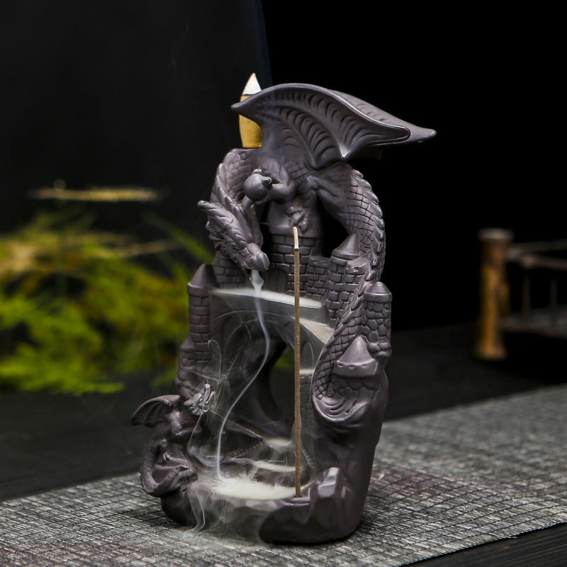 Flying Dragon Incense Holder