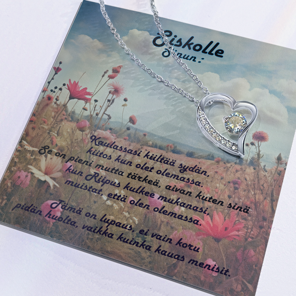 Siskolleni Forever Love Necklace – Lahja, joka saa sydämen sulamaan!