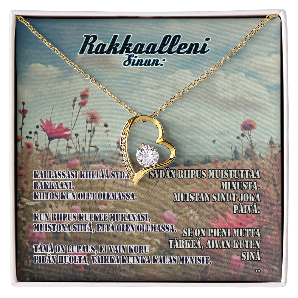 Siskolleni Forever Love Necklace – Lahja, joka saa sydämen sulamaan!