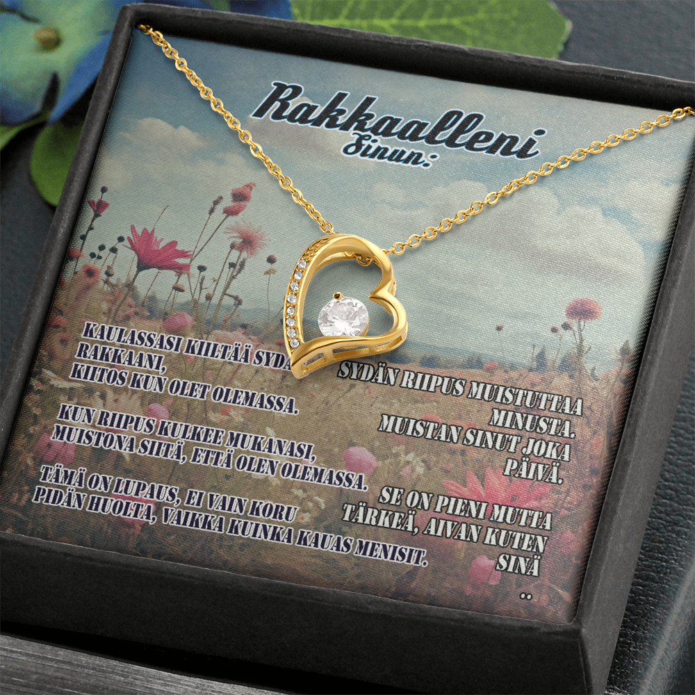 Siskolleni Forever Love Necklace – Lahja, joka saa sydämen sulamaan!